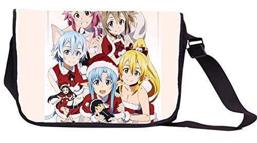 Siawasey Sword Art Online Anime Kirigaya Kirito Messenger Bag Backpack Shoulder Bag - Image 156