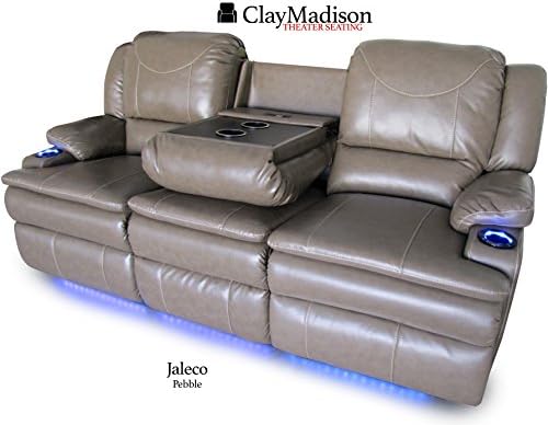 Clay Madison Jaleco Row of 3, Pebble