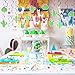 32PCS Llama Cactus Hanging Swirl Decorations, Llama Themed Classroom Birthday Party Indoor Home Decors,Alpaca Cactus Party Succulent Party Ceiling Supplies