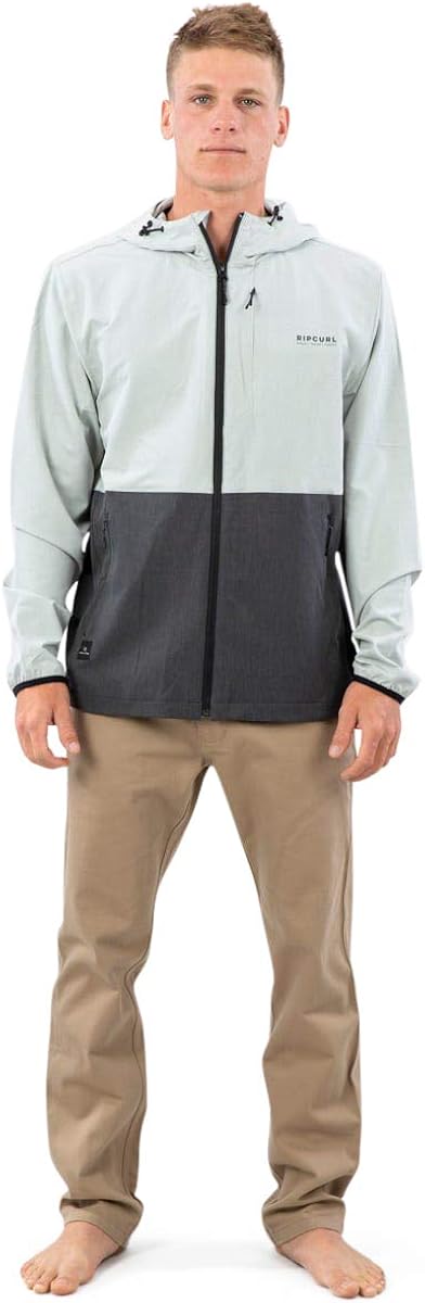 Rip Curl Men's Elite Anti Series Hooded Wind Breaker: Clothing