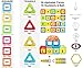 Desire Deluxe Magnetic Blocks Building Tiles Toys Set (94pc ) - Children Creativity Educational Magnet Construction Present Toy for Girls Boys Age 3 4 5 6 7 Year Old Gift for Kids