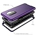 Galaxy S9 Case,SKYLMW Three Layer Full Body Heavy Duty Hybrid Sturdy Anti-Shock Cover High Impact Resistant Protective Case for Samsung Galaxy S9 2018 Purple