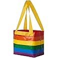 Ikea KVANTING Rainbow Pride Multicolored Bag Shopping Storage Laundry (Standard version)