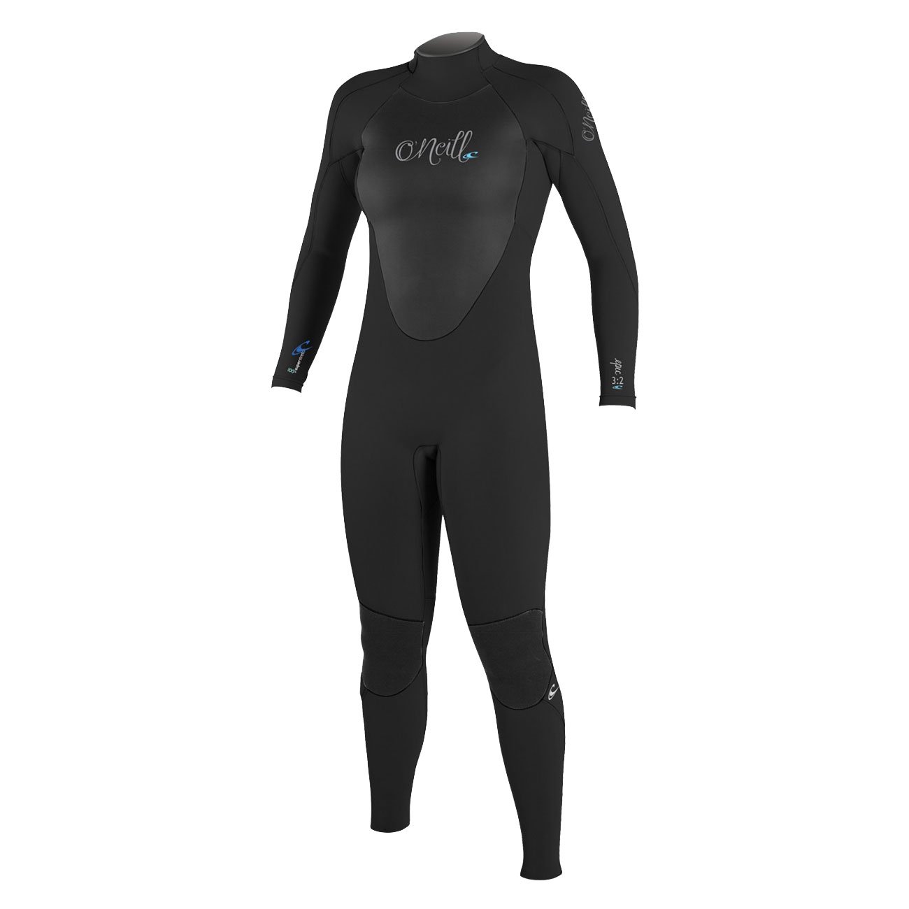 Photo 1 of O'NEILL Epic 3/2MM Wetsuit Black/Black/Black 12 (5'7"-5'9", 140-160 lbs)