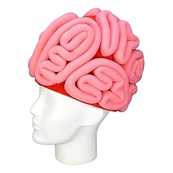 FOAM PARTY HATS: Brain Hat - Anatomy Party Hat