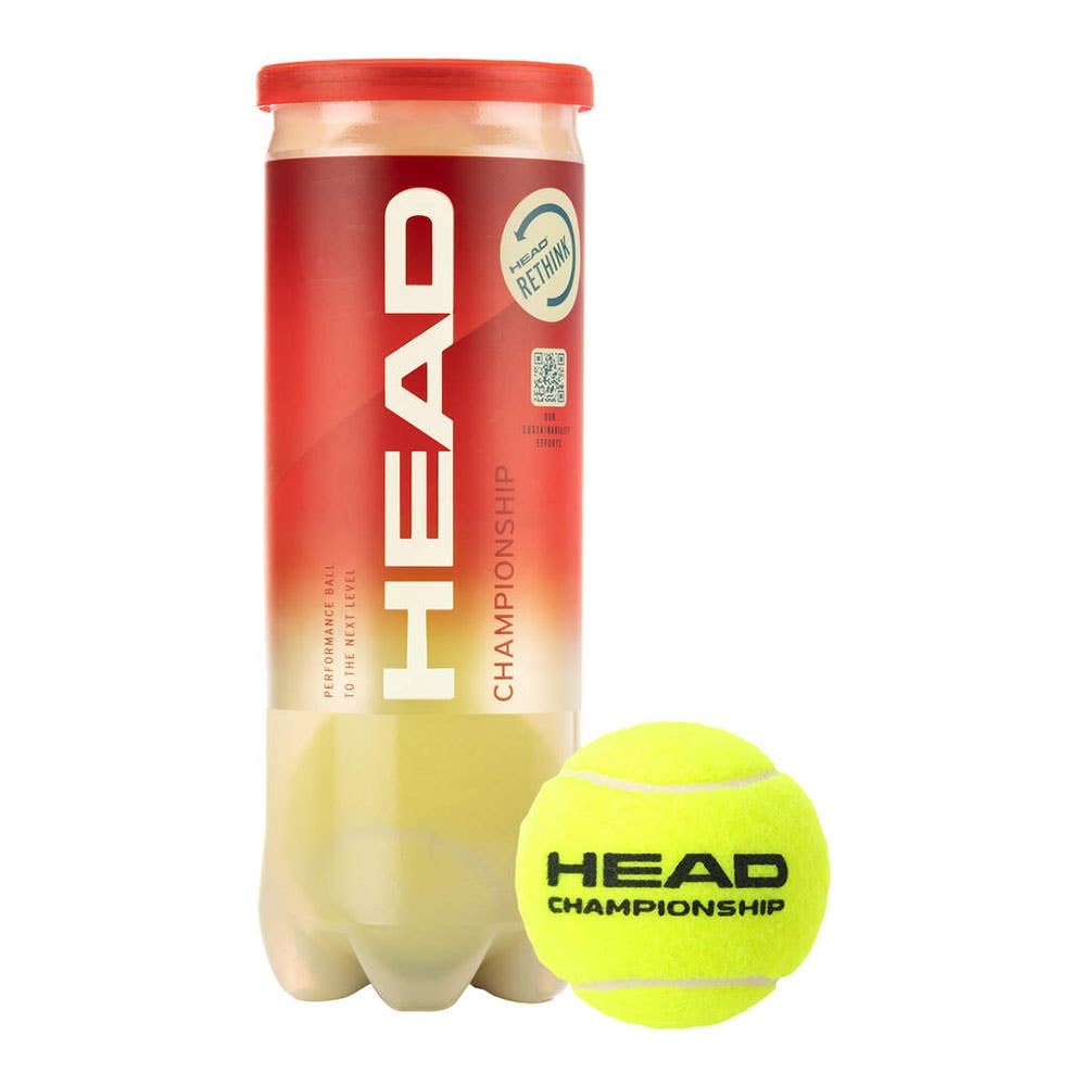 HEAD Championship Tennis Balls (3 Balls)