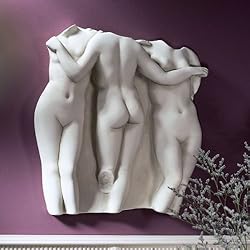 Design Toscano Three Graces Wall Fragment: Large