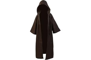 Jila Men Knight Gothic Fancy Dress Halloween Masquerade Cosplay Costume Robe Cloak