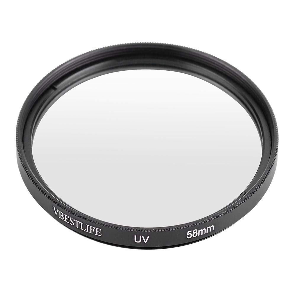 Lens Filter, Univesal UV Filter Lens Ultra Slim Protecting Filters for DSLR Cameras (58MM).-for uv filter 52mm