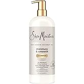 Shea Moisture 100% Virgin Coconut Oil Moisture & Smooth Shampoo, 34 Fluid Ounce