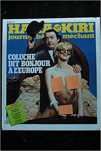 Hara Kiri 214 Coluche Cabu Reiser Berroyer Copi Professeur Choron Pichon Les Tresors D Emmanuelle 3701136798188 Amazon Com Books