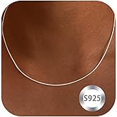 925 Sterling Silver Chain Necklace for Women 16-24 Inch Silver Jewelry Gift