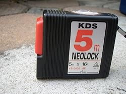 KDS Measure A.B.S. Plastic Case Steel Tape NEO LOCK