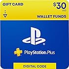 $30 PlayStation Plus – Wallet Funds [Digital Code]