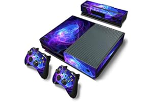 Gam3Gear Pattern Series Decals Skin Vinyl Sticker for Xbox ONE Console & Controller (NOT Xbox One Elite / Xbox One S / Xbox One X) - Aura