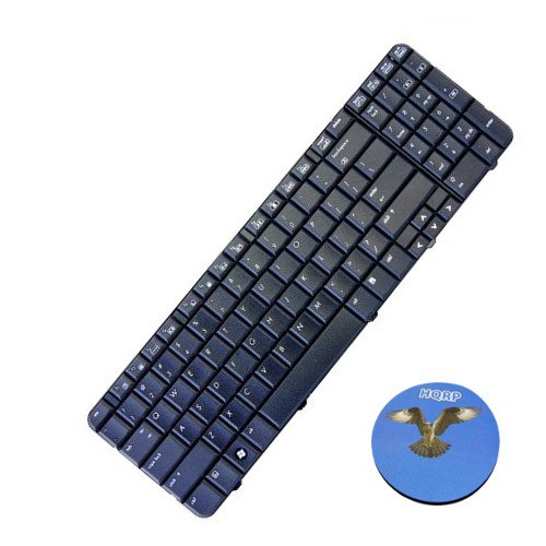 HQRP Laptop Keyboard compatible with HP G60-235DX / G60-236 / G60-237 / G60-238 Notebook Replacement plus HQRP Coaster