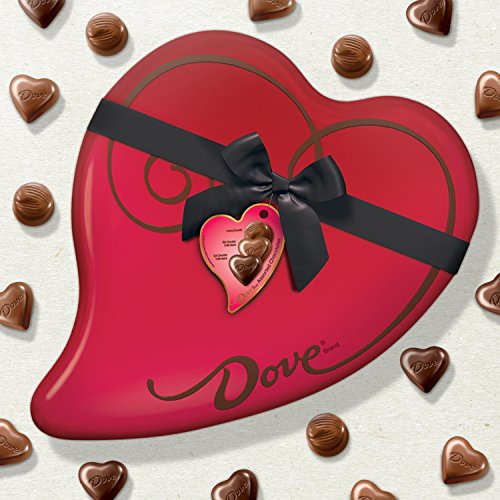 DOVE Extra Large Valentine's Assorted Chocolate Candy Heart Gift Box 14