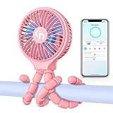 HomeLifairy Stroller Fan Clip On Baby Bluetooth APP