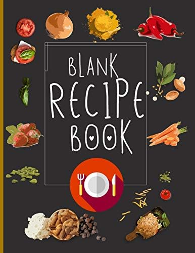 Blank Recipe Book Paperback – 1 January 2020