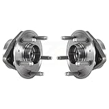 Front Wheel Bearing And Hub Assembly Pair For