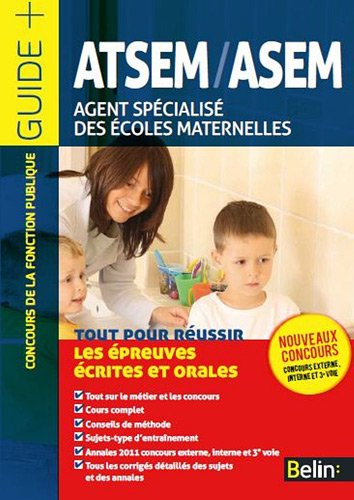 ATSEM-ASEM, agent spécialisé des écoles maternelles