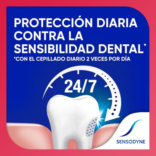 Sensodyne Pasta Dental con Flour para Dientes Sensibles Original, Protección Anticaries, 90g