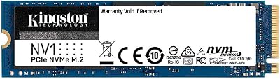 Kingston NV1 1000GB NVMe PCIe SSD M.2 2280 Storage - SNVS/1000G