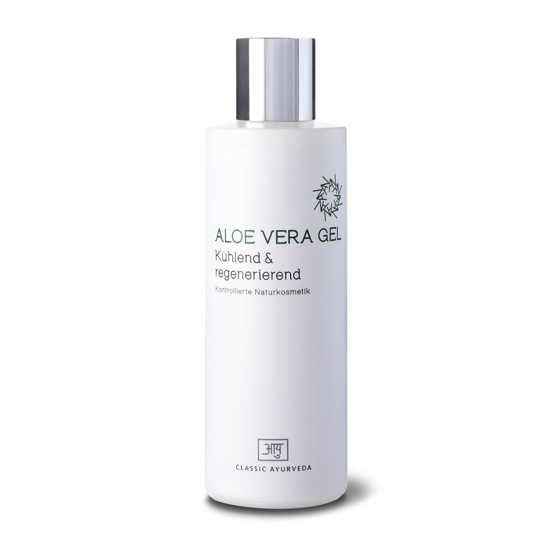 Classic Ayurveda Aloe Vera Gel, 1-Pack (1 x 200ml) - Controlled Natural Cosmetics BDIH