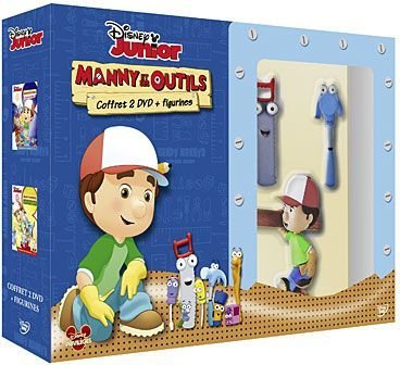Manny Et Ses Outils - Coffret - À La Rescousse Des Animaux + L'as Du Bricolage - Pack Avec Figurine