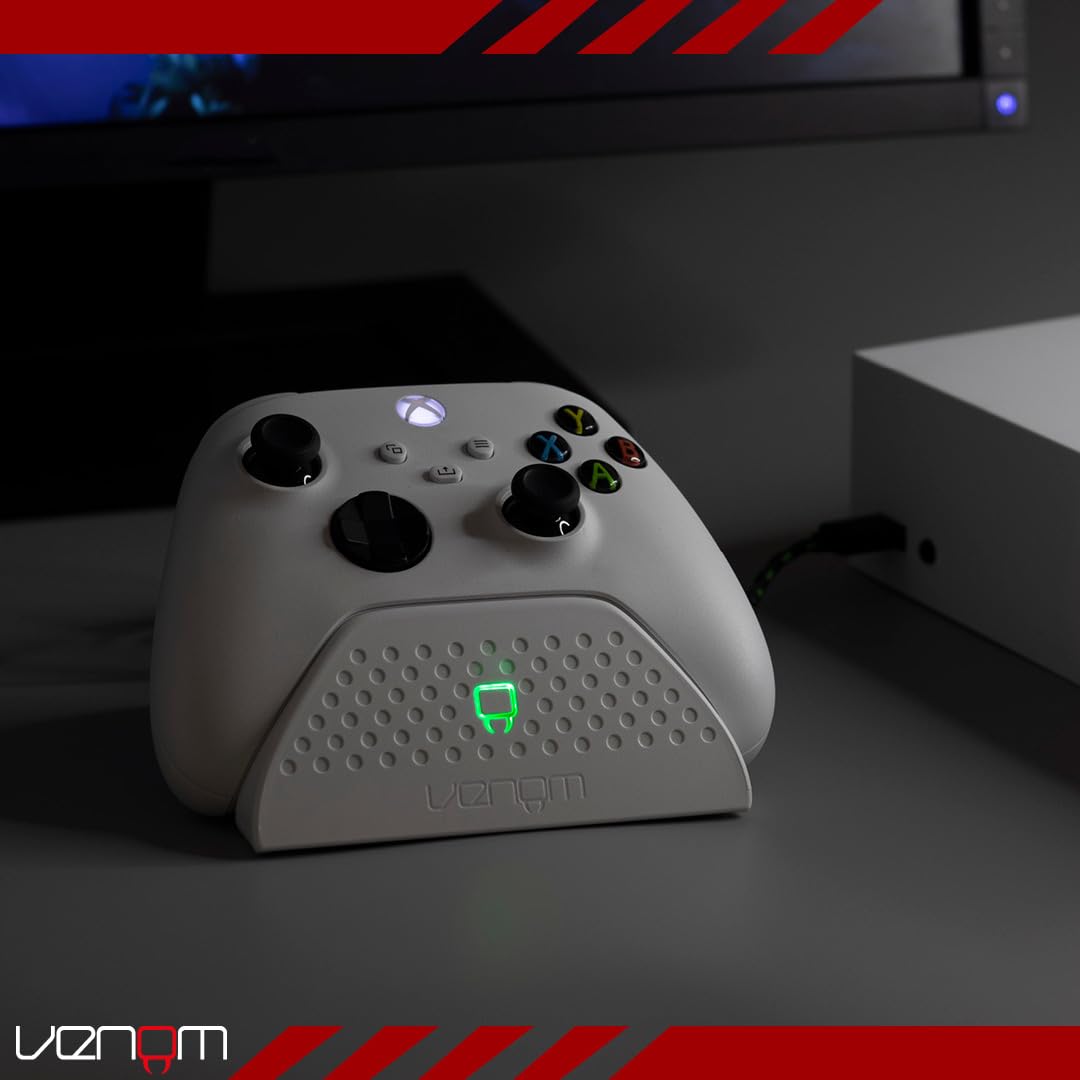 Venom Ladestation mit wiederaufladbarem Akku – Weiß (Xbox Series X & S/Xbox One) 6
