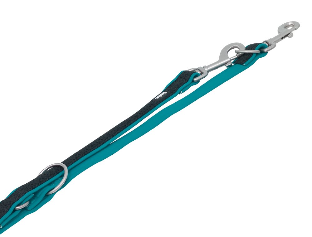 Nobby Preno Mesh Training Leash, 200 cm/15-20 mm, Turquoise