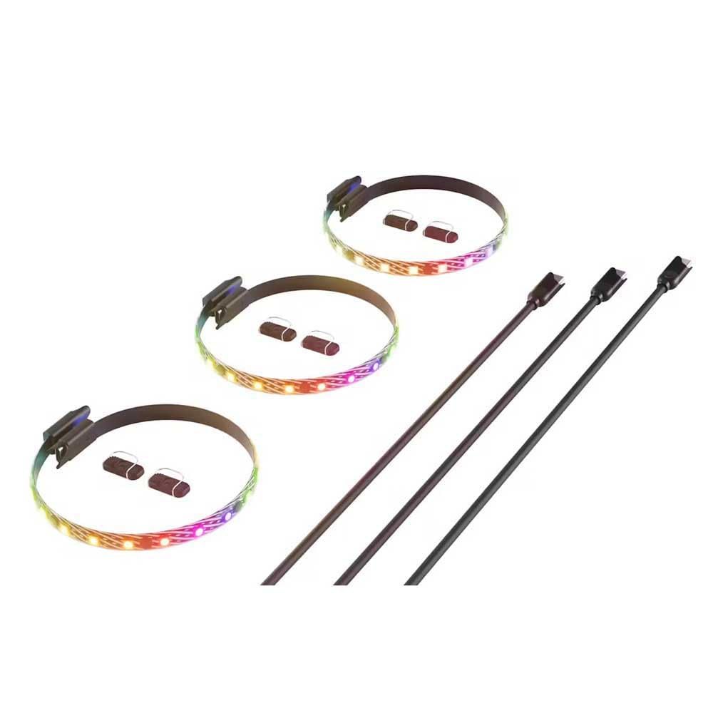 HYTE LS10 RGB Light Strips 330mm Black 3 Pack Includes Nexus Link Primary Node