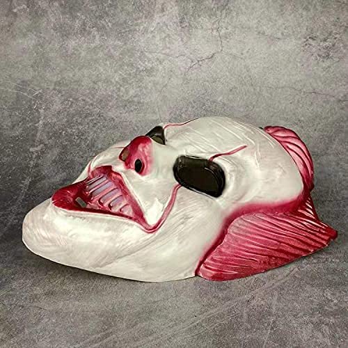 Halloween Horror Clown Mask, Costume Party Props Masks Scary Cosplay Mask for Masquerade Parties, Costume Parties, 2pcs