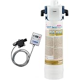BWT Bestmax S Premium Espresso Water Filter System Bundle - Low-Flow | Cartridge with Besthead Flex and Aquameter HF, 5-Stage Filtration, Adjustable Bypass, Limescale Protection