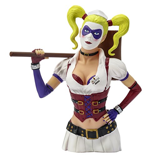 Monogram Arkham Asylum: Harley Quinn Bust Bank Figure