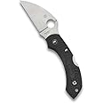 Spyderco Dragonfly 2 Lightweight Signature Knife with 2.28" VG-10 Wharncliffe Blade and High-Strength Black FRN Handle - PlainEdge - C28FPWCBK2