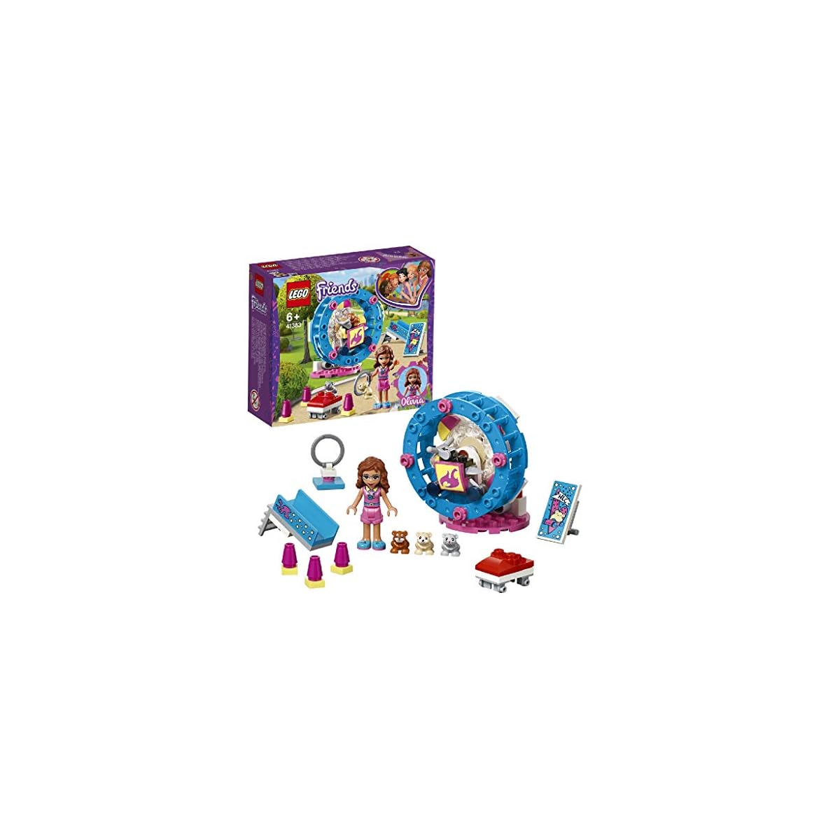 lego friends olivia's hamster playground
