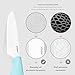 iCODIS Ceramic Knife Set, A Set Of Practical And Fashionable Ceramic Knives (Knife Set Ceramic, Kitchen Knife Sets), Suitable For Cutting A Variety Of Ingredients