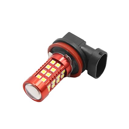 sourcing map Bombilla de Vehículo 12V H8 Blanco 3030 36 LED ...