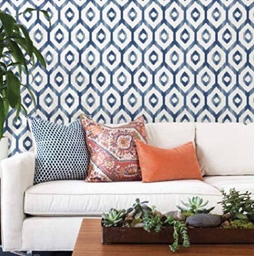 FD24143 - Solstice Diamond Blue Fine Decor Wallpaper
