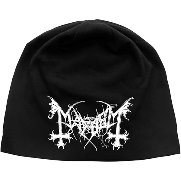 Red Hot Chili Peppers Logo Cuffed Beanie at Amazon Men's