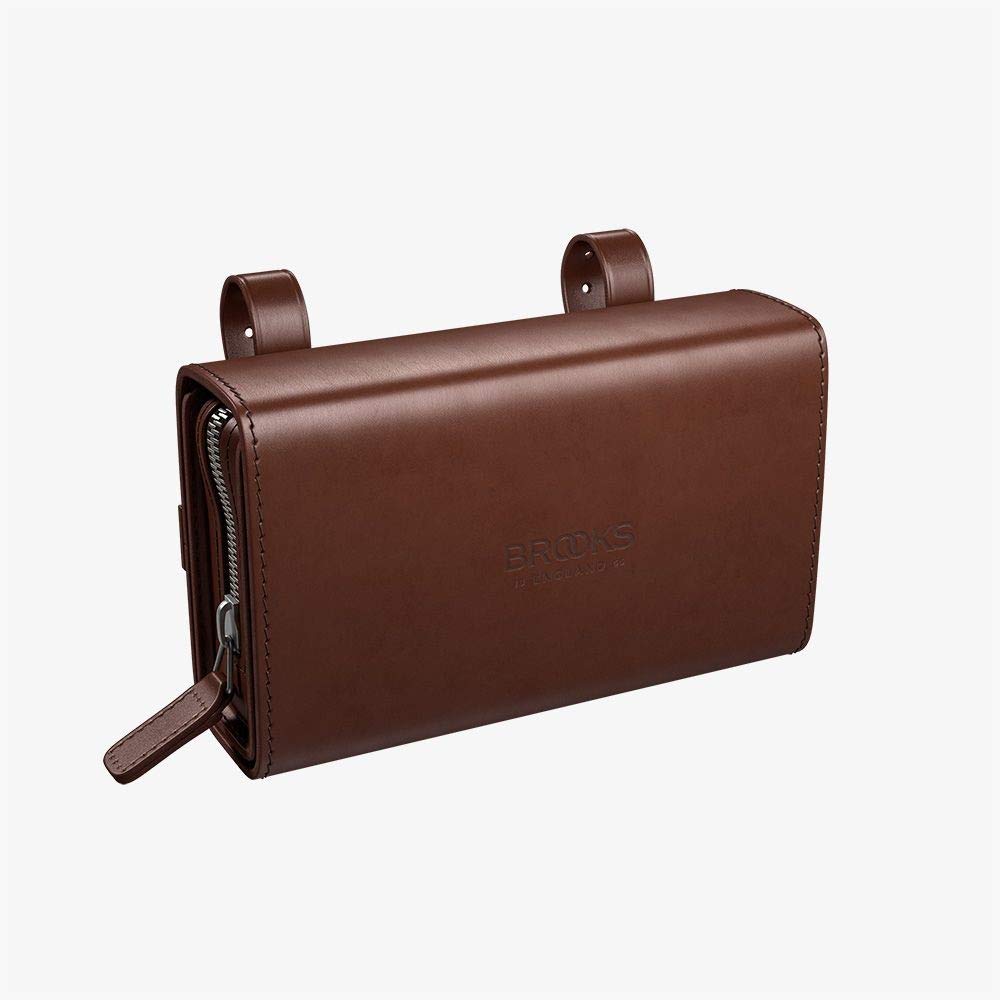 Brooks England D-SHAPED TOOL BAG BROWN