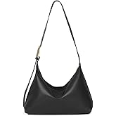 MFFOR Genuine Leather Hobo Bags, Tote Bag for Women, Slouchy Shoulder Purses, Crossbody Handbags with Adjustable Strap
