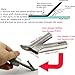 Iglobalbuy 5.2mm Round High Speed Welding Nozzle Welders Tool For Hot Air Plastic Welder Leister/DSH