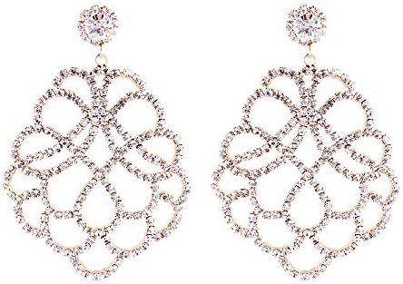 New Arrive Steel Gold Clearance Earrings Valentine'S Day Present Women, RUIRUILICO Girl Jewelry 1Set Stud Drop Earings For Womens,Fatchot Ethnic Vintage Long Dangle Stud Tibetan Fashion Jewelry