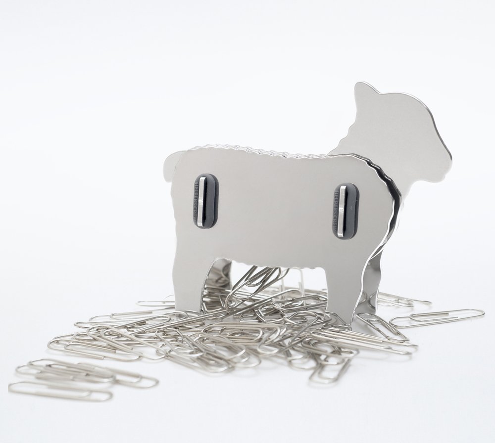 Lamb Sheep Design Stainless Steel Metal DIY Binder Paper Clip