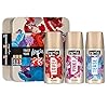 Impulse Be Unique Mini Tin Gift Set, Body & Skin Care Kit, with Body Spray Antiperspirant Trio for Long Lasting Fresh…