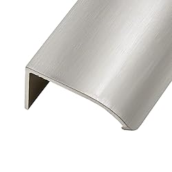 LC LICTOP 4 Pcs Arc Modern Finger Edge Pulls