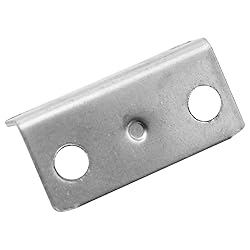 FMHXG 10pcs Angled Drawer Lock Strike Plate for