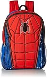 Marvel Boys' Spiderman Chest Backpack, Red